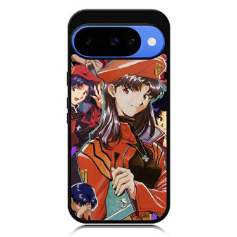 Evangelion Misato Katsuragi Collage Google Pixel 10 Case