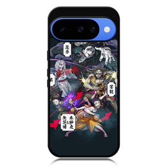 Demon Slayer Twelve Moon Demons Google Pixel 10 Case