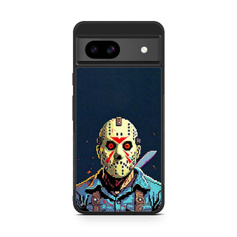 Friday the 13th Jason Voorhees Pixel Art Google Pixel 8a Case