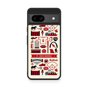 St Louis Baseball Starter Pack Google Pixel 8a Case