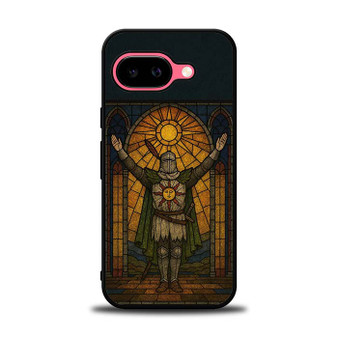 Dark Souls Solaire of Astora Stained Glass Google Pixel 9a Case