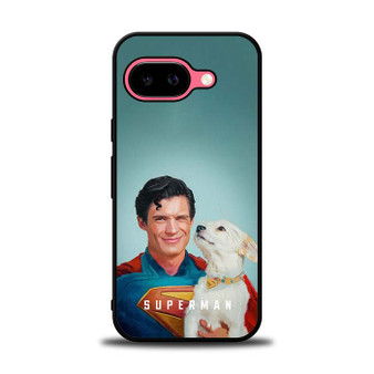 Superman 2025 and Krypto Google Pixel 9a Case