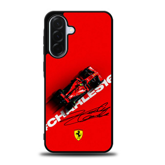 Charles Leclerc F1 Ferrari Samsung Galaxy A36 Case