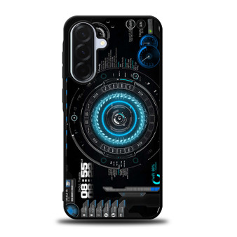 Jarvis interface iron man Samsung Galaxy A36 Case