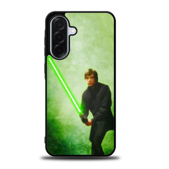 Luke Skywalker Green Saber Samsung Galaxy A36 Case