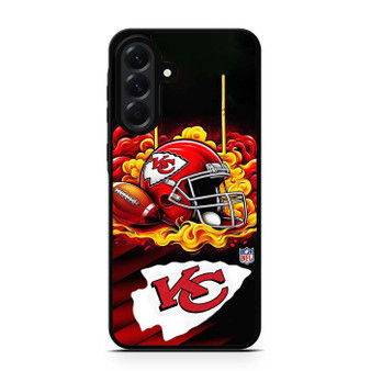 KC chiefs On Fire Samsung Galaxy A56 Case