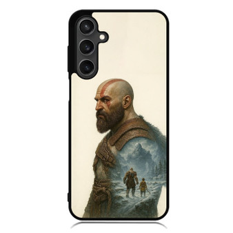 God of War Golden Kratos Arts Samsung Galaxy A55 Case