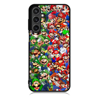 Mario Luigi Collages Samsung Galaxy A55 Case