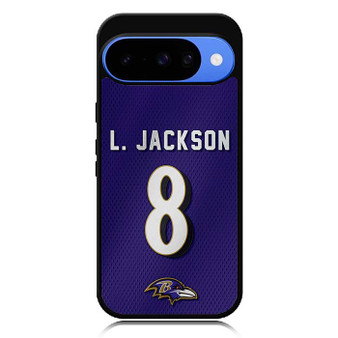 Baltimore Ravens Lamar Jackson Ravens Pride Google Pixel 10/ Pixel 10 Pro/ Pixel 10 Pro XL Case