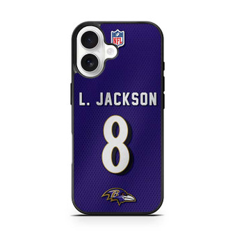 Baltimore Ravens Lamar Jackson Ravens Pride iPhone 17 Case