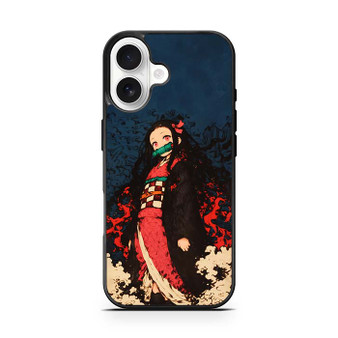 Demon Slayer Nezuko Art iPhone 17 Case
