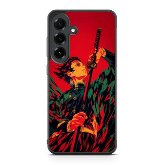 Demon Slayer Cool Tanjiro Samsung Galaxy S25 FE Case
