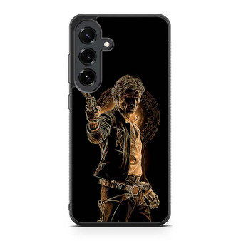 Han Solo The Smugglers Legacy Star Wars Samsung Galaxy S25 FE Case