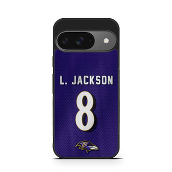 Baltimore Ravens Lamar Jackson Ravens Pride Google Pixel 9/ Pixel 9 Pro/ Pixel 9 Pro XL Case