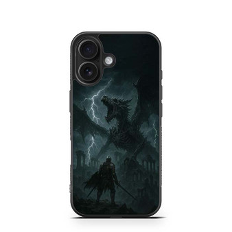 Dark Soul Archdragons Last Breath iPhone 16 Case