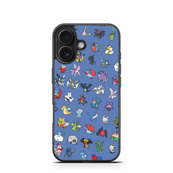 Pokemon All Characters iPhone 16 Case