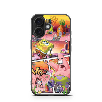 SpongeBob SquarePants and Patrick Fun iPhone 16 Case