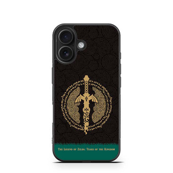 The Legend of Zelda Tears of the Kingdom Sword Seal iPhone 16 Case