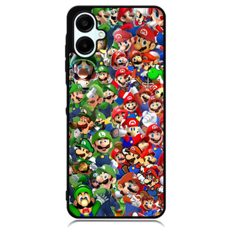 Mario Luigi Collages Samsung Galaxy A06 Case