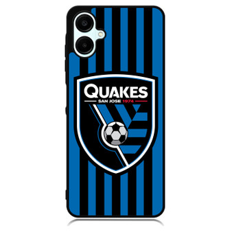 Quakes San Jose Soccer Samsung Galaxy A06 Case