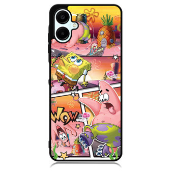 SpongeBob SquarePants and Patrick Fun Samsung Galaxy A06 Case