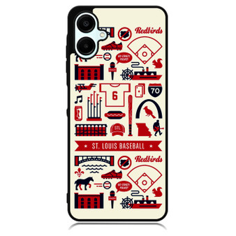 St Louis Baseball Starter Pack Samsung Galaxy A06 Case