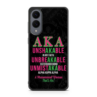 Alpha Kappa Alpha Unshakable Samsung Galaxy S25 Edge Case
