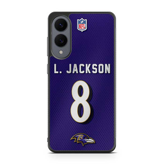 Baltimore Ravens Lamar Jackson Ravens Pride Samsung Galaxy S25 Edge Case