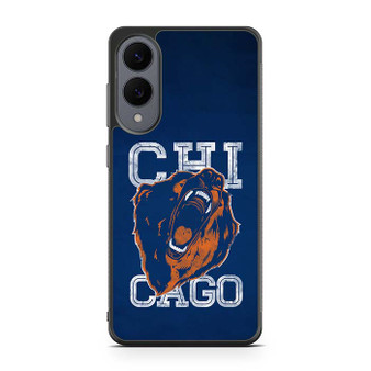 Da Bears Chicago Bears Art Samsung Galaxy S25 Edge Case