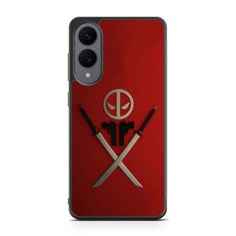 Deadpool Deadly Symmetry Samsung Galaxy S25 Edge Case
