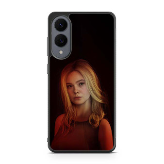 Elle fanning in death stranding 2 on the beach Samsung Galaxy S25 Edge Case