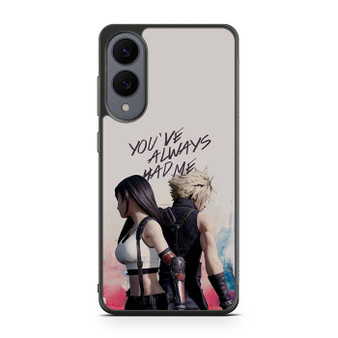Final Fantasy VII Cloud and Tifa Samsung Galaxy S25 Edge Case