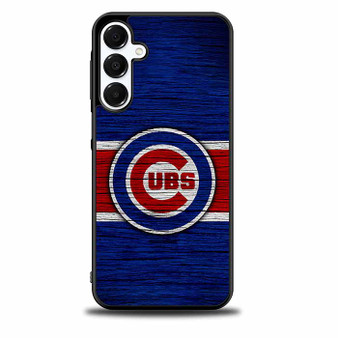 Chicago Cubs Wooden Style Samsung Galaxy A16 5G Case