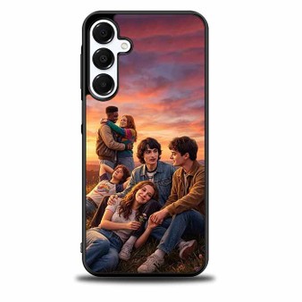 Stranger Things Characters Sunrise Samsung Galaxy A16 5G Case