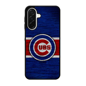 Chicago Cubs Wooden Style Samsung Galaxy A26 5G Case