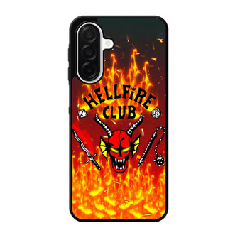 Stranger Things Hellfire Club on Fire Samsung Galaxy A26 5G Case
