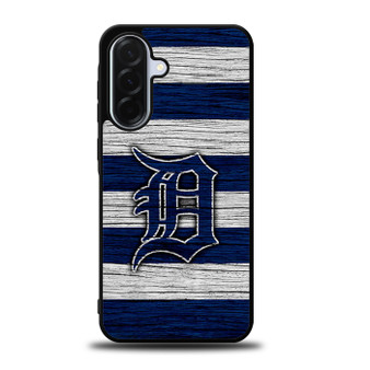 Detroit Tigers Wooden Style Samsung Galaxy A36 5G Case