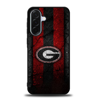 Georgia Bulldogs Asphalt Style Samsung Galaxy A36 5G Case