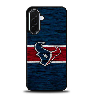 Houston Texans Wooden Style Samsung Galaxy A36 5G Case