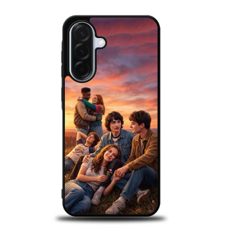 Stranger Things Characters Sunrise Samsung Galaxy A36 5G Case