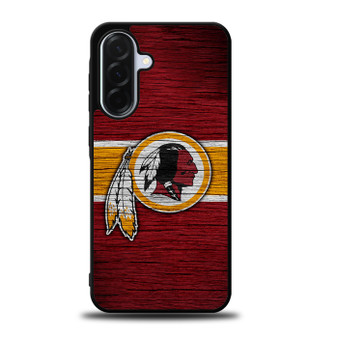 Washington Commanders Wooden Style Samsung Galaxy A36 5G Case