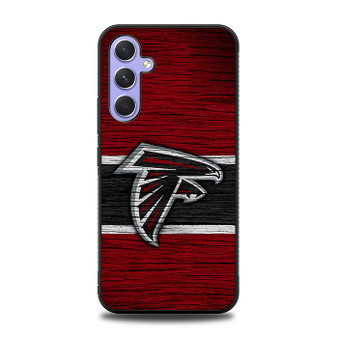 Atlanta Falcons Wooden Style Samsung Galaxy A54 5G Case