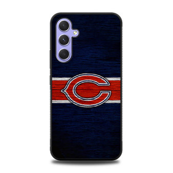 Chicago Bears Wooden Logo Samsung Galaxy A54 5G Case