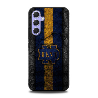 Notre Dame Fighting Irish Asphalt Style Samsung Galaxy A54 5G Case