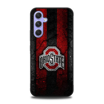 Ohio State Buckeyes  Asphalt Style Samsung Galaxy A54 5G Case