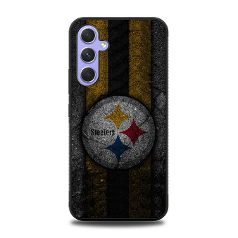 Pittsburgh Steelers Asphalt Style Samsung Galaxy A54 5G Case