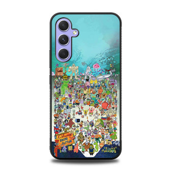 Spongebob Squarepants All Characters Samsung Galaxy A54 5G Case