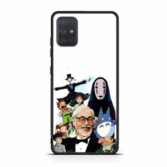 Miyazaki ghibli characters Samsung Galaxy A71 Case