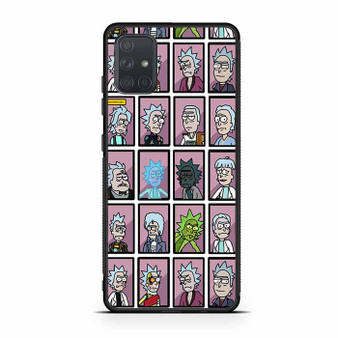 Rick and Morty Ricks War Samsung Galaxy A71 Case