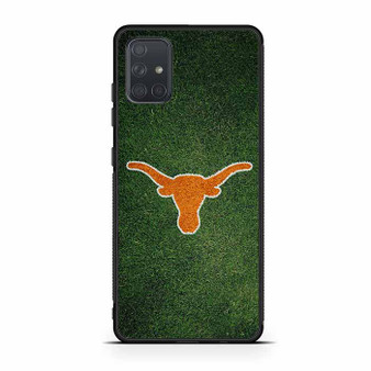 Texas Longhorns In Grass Samsung Galaxy A71 Case